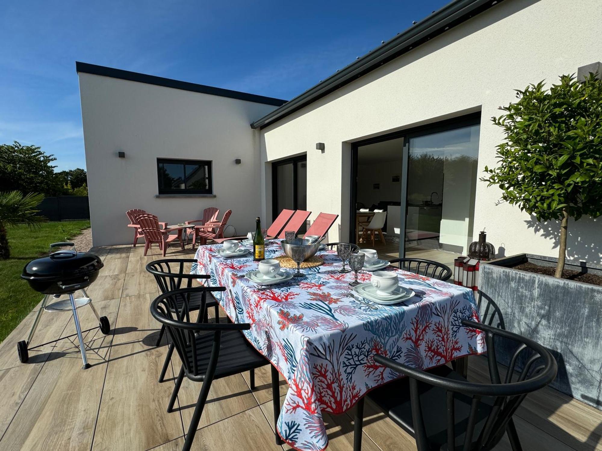 Maison Neuve 4 Etoiles Plain-Pied Proche De La Mer Plurien Exterior photo